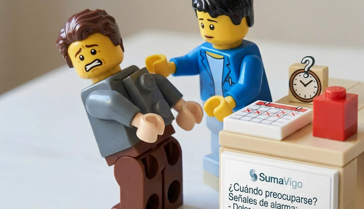 Cuándo preocuparse por un dolor de espalda: señales de alarma y cuándo pedir cita